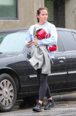 JENNIFER GARNER Leaves Boxing Class in Los Angeles 02/14/2019