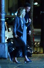 JENNIFER LAWRENCE and Cooke Maroney Arrives at Their Apartment in New York 02/05/2019