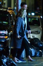 JENNIFER LAWRENCE and Cooke Maroney Arrives at Their Apartment in New York 02/05/2019