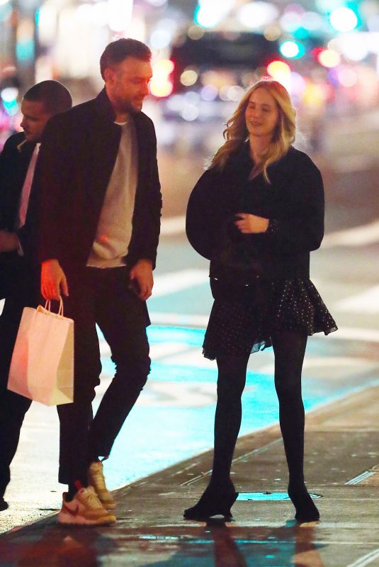 JENNIFER LAWRENCE and Cooke Maroney Night Out in New York 02/05/2019