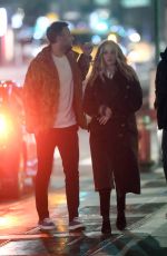 JENNIFER LAWRENCE and Cooke Maroney Out for Dinner in New York 02/02/2019