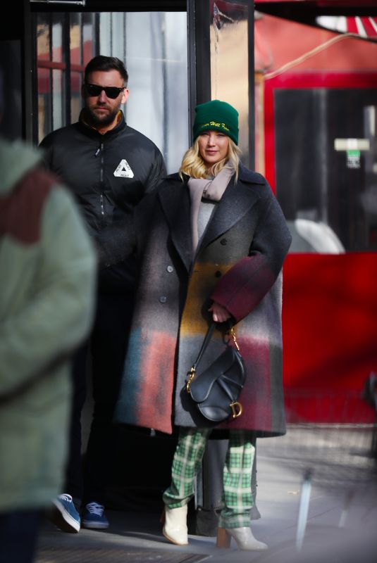 JENNIFER LAWRENCE and Cooke Maroney Out in New York 01/28/2019