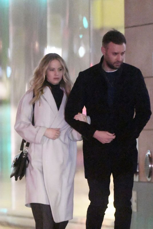 JENNIFER LAWRENCE and Cooke Maroney Out in New York 02/23/2019