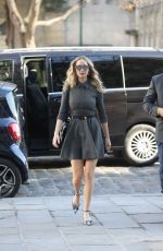 JENNIFER LAWRENCE Arrives at La Societe Restaurant in Paris 02/26/2019