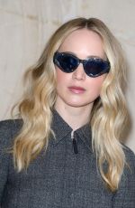 JENNIFER LAWRENCE at Christian Dior Show at Paris Fashion Week 02/26/2019