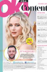 JENNIFER LAWRENCE in OK! Magazine, February 2019