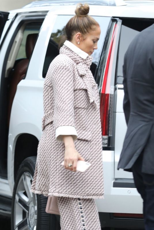 JENNIFER LOPEZ Arrives at Business Meeting in Los Angeles 02/27/2019