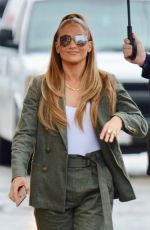 JENNIFER LOPEZ Arrives at Jimmy Kimmel Live! in Los Angeles 02/13/2019