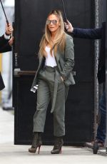 JENNIFER LOPEZ Arrives at Jimmy Kimmel Live! in Los Angeles 02/13/2019