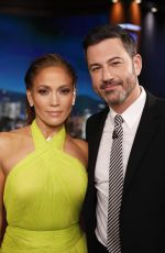 JENNIFER LOPEZ at Jimmy Kimmel Live! in Los Angeles 02/13/2019