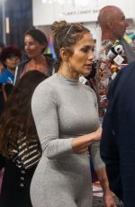 JENNIFER LOPEZ in Tights Shopping Candy in Miami 02/16/2019
