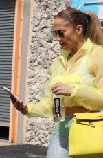 JENNIFER LOPEZ Leaves a Gym in Miami 02/22/2019