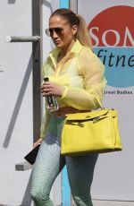 JENNIFER LOPEZ Leaves a Gym in Miami 02/22/2019
