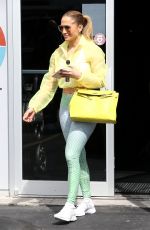 JENNIFER LOPEZ Leaves a Gym in Miami 02/22/2019