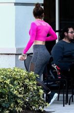 JENNIFER LOPEZ Leaves UFC Gym in Miami 02/19/2019