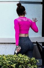 JENNIFER LOPEZ Leaves UFC Gym in Miami 02/19/2019