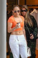 JENNIFER LOPEZ Out Shopping in Miami 02/15/2019