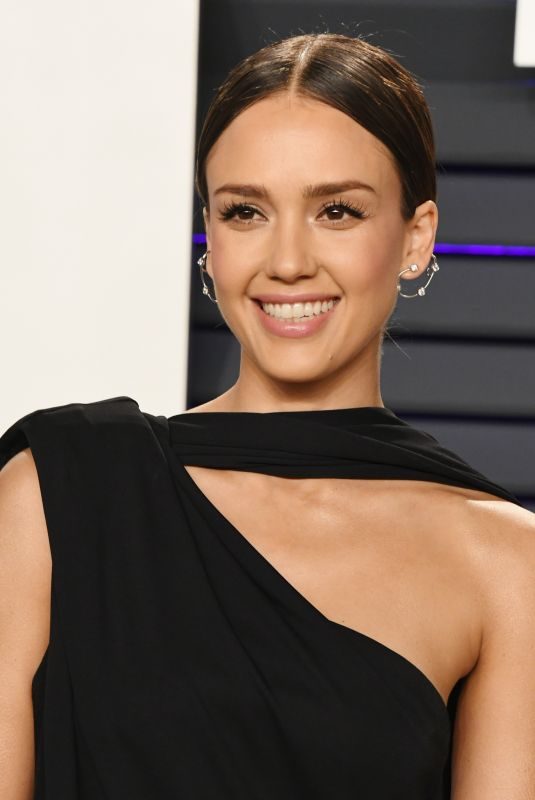 JESSICA ALBA at Vanity Fair Oscar Party in Beverly Hills 02/24/2019