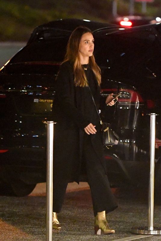 JESSICA ALBA Night Out in Century City 02/02/2019