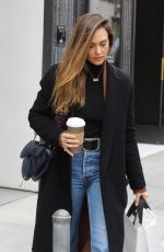 JESSICA ALBA Out Shopping in Beverly Hills 02/17/2019