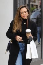 JESSICA ALBA Out Shopping in Beverly Hills 02/17/2019