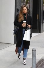 JESSICA ALBA Out Shopping in Beverly Hills 02/17/2019