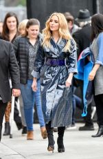 JESSICA ROTHE Arrives at Jimmy Kimmel Live in Los Angeles 02/13/2019