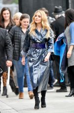 JESSICA ROTHE Arrives at Jimmy Kimmel Live in Los Angeles 02/13/2019