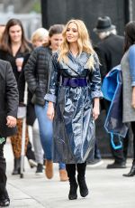 JESSICA ROTHE Arrives at Jimmy Kimmel Live in Los Angeles 02/13/2019