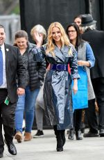 JESSICA ROTHE Arrives at Jimmy Kimmel Live in Los Angeles 02/13/2019