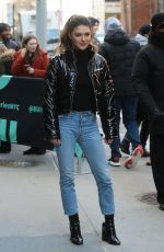 JESSICA SZOHR Leaves Good Day in New York 02/19/2019