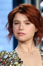 JESSIE BUCKLEY at 2019 Winter TCA Tour in Pasadena 02/08/2019