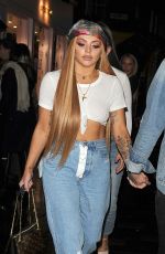 JESY NELSON Leaves Bunga Bunga in London 02/09/2019