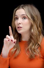 JODIE COMER at Killing Eve Press Conference in Los Angeles 02/07/2019