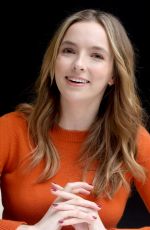 JODIE COMER at Killing Eve Press Conference in Los Angeles 02/07/2019
