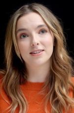 JODIE COMER at Killing Eve Press Conference in Los Angeles 02/07/2019