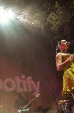 JORJA SMITH Performs at Spotify Best New Artist Party in Los Angeles 02/07/2019