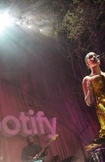 JORJA SMITH Performs at Spotify Best New Artist Party in Los Angeles 02/07/2019