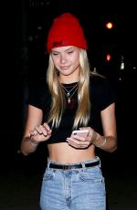 JOSIE CANSECO Night Out in West Hollywood 02/01/2019