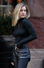 JOY CORRIGAN on teh Set of a Photoshoot in New York 02/18/2019
