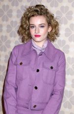 JULIA GARNER at Kate Spade Show at New York Fashion Week 02/08/2019