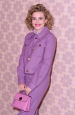 JULIA GARNER at Kate Spade Show at New York Fashion Week 02/08/2019