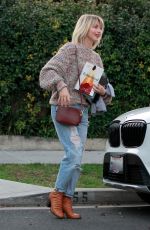 JULIANNE HOUGH Leaves Business Meeting in West Hollywood 02/11/2019