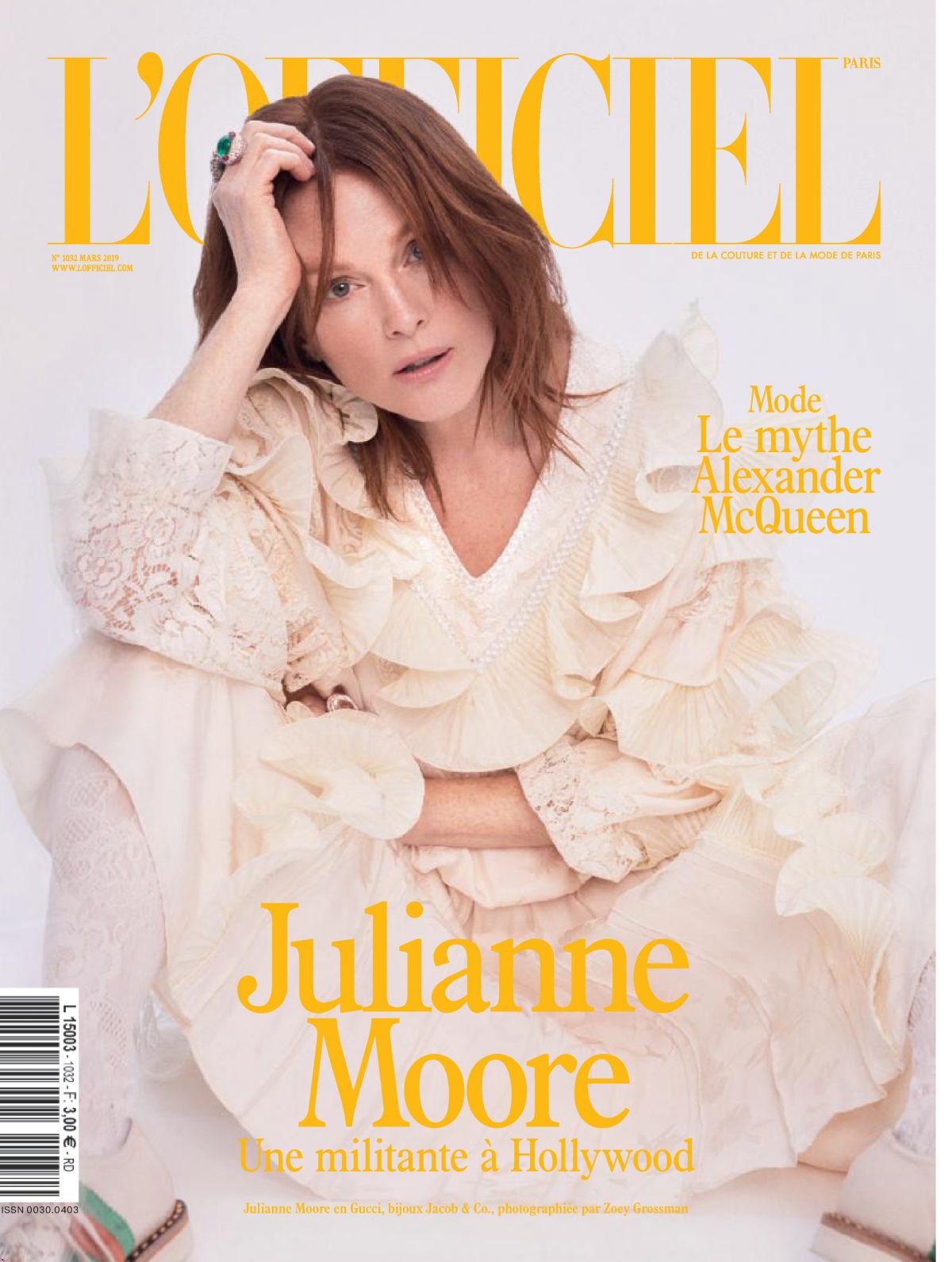 JULIANNE MOORE in L’Officiel Magazine, March 2019 – HawtCelebs