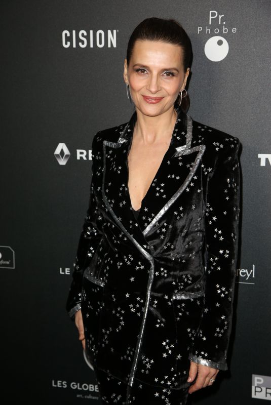 JULIETTE BINOCHE at Globe De Cristal 2019 Ceremony in Paris 02/04/2019