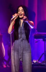 KACEY MUSGRAVES Performs at a Concert in San Frascisco 02/18/2019