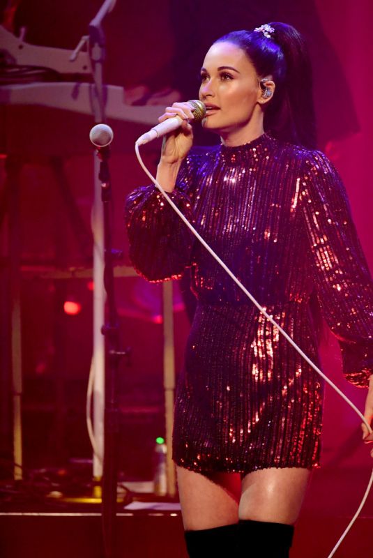 KACEY MUSGRAVES Performs at Ace Hotel in Los Angeles 02/14/2019