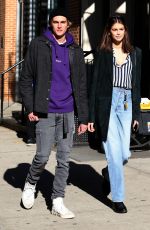 KAIA and Presley GERBER Out in New York 02/15/2019