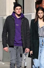 KAIA and Presley GERBER Out in New York 02/15/2019