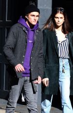 KAIA and Presley GERBER Out in New York 02/15/2019